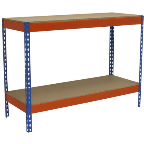 Simonrack Scaffali in metallo blu arancione capacità 800 kg (1/3)