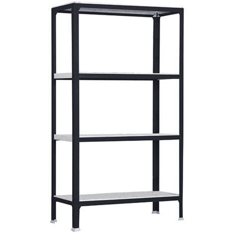 SimonRack Scaffale da Ufficio/Libreria, 1600x1000x300 mm, 4 Ripiani, 150 kg per Ripiano, Metallo Stile Industriale, Antracite – Simon Home (1/2)