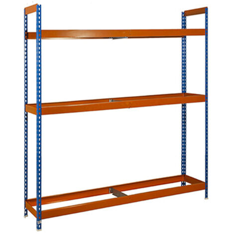 Simonrack Scaffale metallico blu arancione