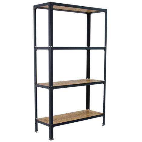 Simonhome Click Wood Mini mensola antracite OSB (1/4)
