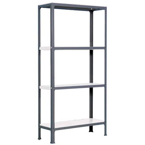 SimonRack Scaffale da Ufficio/Libreria, 1600x1000x300 mm, 4 Ripiani, 150 kg per Ripiano, Metallo Stile Industriale, Antracite – Simon Home (1/2)