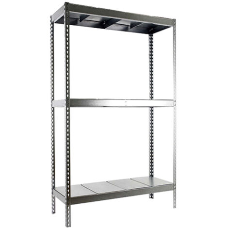 Simonrack Scaffale in metallo zincato 3 mensole robuste (1/4)