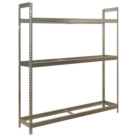 Simonrack Mensola in metallo modello 3000 argento robusta