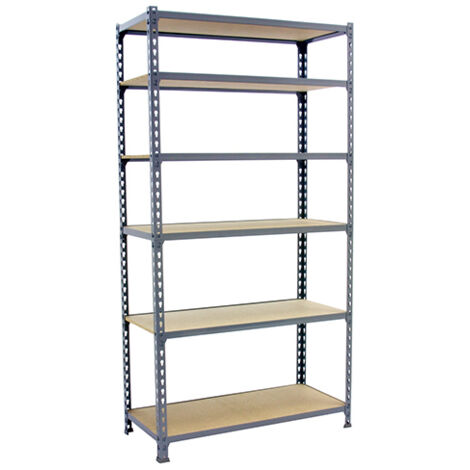 Simonrack Maderclick Plus mensole grigio legno 2500x1000 mm (1/3)