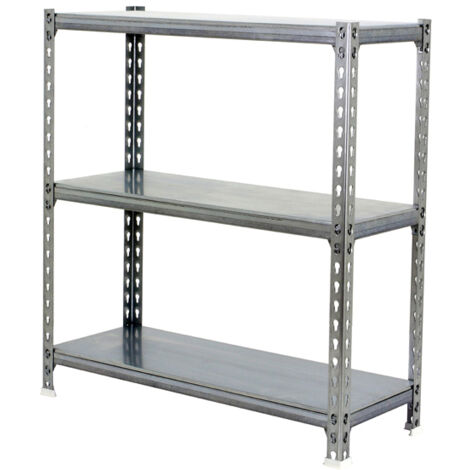 Scaffale A Parete In Acciaio Inox 2 Ripiani 100x35,5 Cm - Portata 20 Kg Cad., Ideale Per Cucina, Ristorazione, Officina