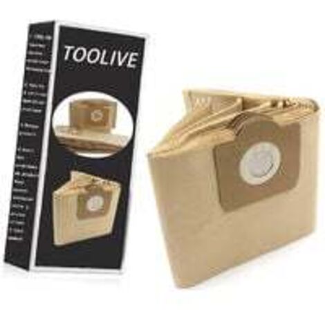 10 bolsas de papel para aspiradora compatibles con Kärcher (reemplazan 6.959-130.0) - RWSac para aspiradora (1/5)