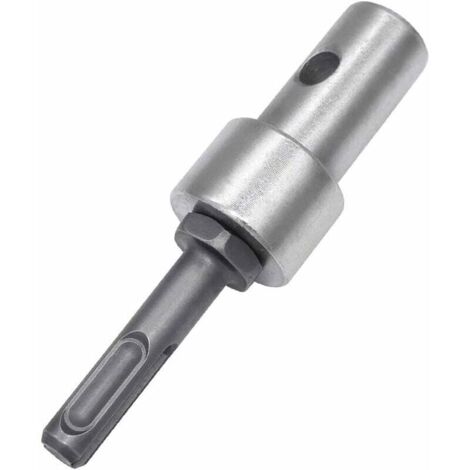 SHINING HOUSE Adaptador de taladro eléctrico sin llave, portabrocas de 10,4 cm de longitud, vástago redondo para destornillador de impacto (1/5)