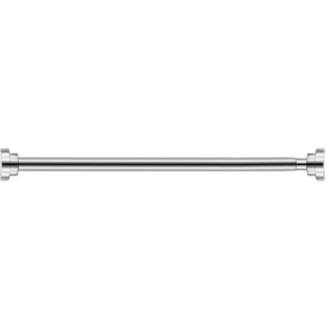 Barra telescópica para cortina de ducha, sin perforaciones, para dormitorio, baño, ducha, tendedero, 50 cm - RW