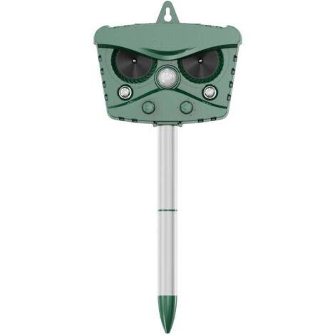 Repelente ultrasónico para gatos, perros y pájaros, para jardines, campos y viveros, IP45 - RW Repelente de insectos y animales (1/5)