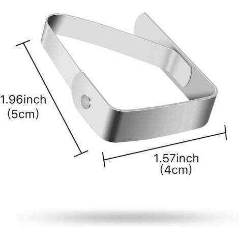 Pinzas Para Mantel De Acero Inoxidable Pinzas Para Mantel De Mesa Clip Exterior Ajustable Antideslizante Sujetador Mantel Para Jardin Cocina Oficina 98961735