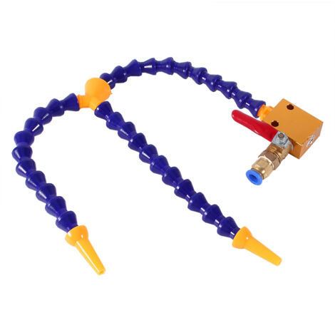 Sistema De Pulverización De Lubricante Refrigerante Para Torno CNC - Bidireccional, Con Tubo De Aire De 8mm