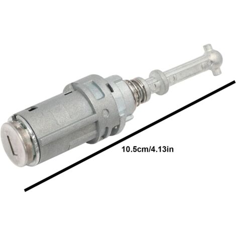 Serrure + Barillet Porte Avant Gauche Peugeot 407 – Avec Clé, Compatible Fermeture Centralisée Ou Non