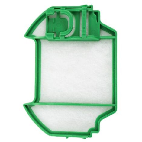 1 filtro de protección de motor compatible con la aspiradora Vorwerk Kobold VK7 / FP7 a batería. (1/4)