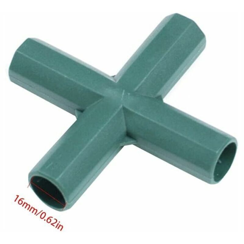 Connecteurs De Construction De Cadre De Serre En Plastique De