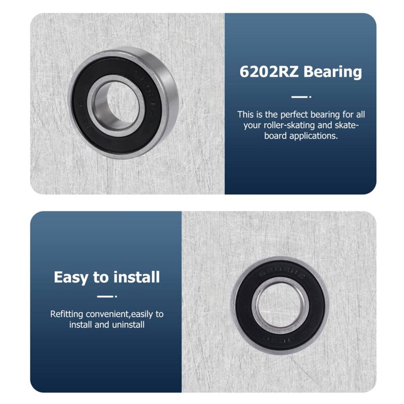 Roulement à Billes à Gorge Profonde Int 15mm Ext 26mm Ep. 7mm ZEN