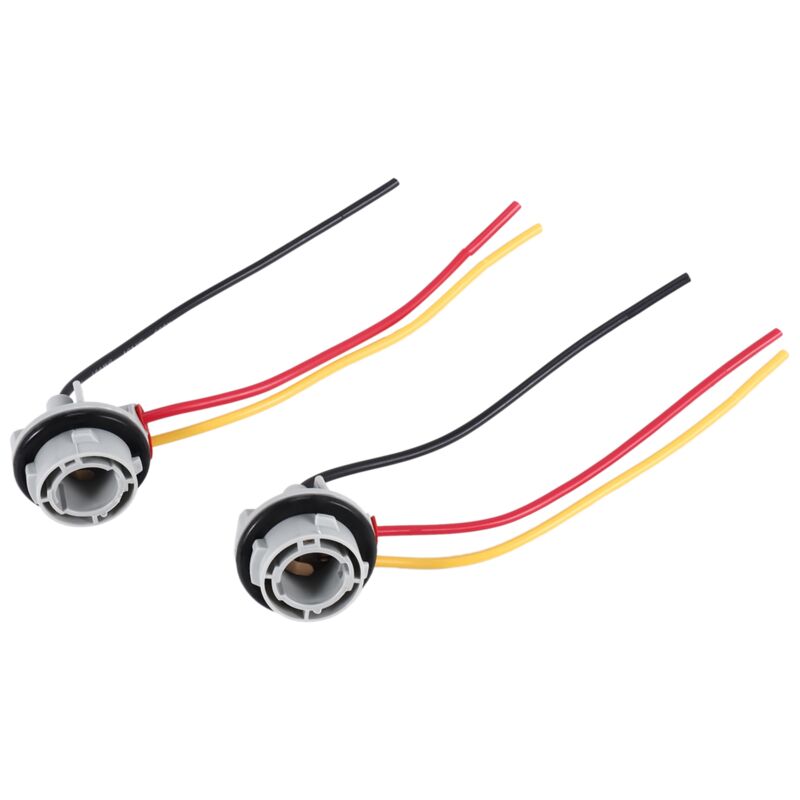 Lot De 20 Douilles 1157 Bay15D Pour Ampoules P21/5W - Connecteur Plastique/métal Pour Feux Stop, Clignotants Voiture