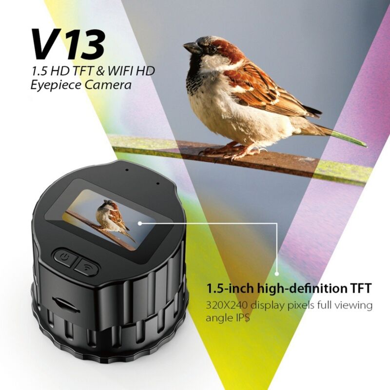 Camera De Surveillance Oculaire électronique WiFi Visionking Transforme Ta Lunette D 039 Observation Ou T E 846610