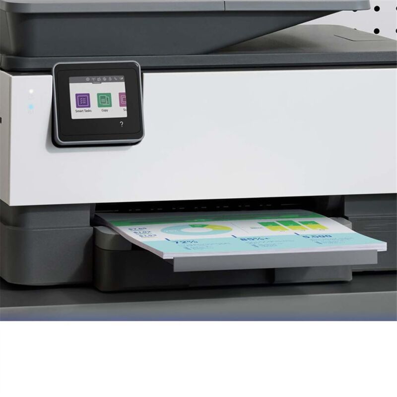 Bac à Papier De Rechange Pour Imprimante HP OfficeJet Pro 9010 à 9019 - Capacité 250 Feuilles + Tampon Sortie - Compatible Papier épais