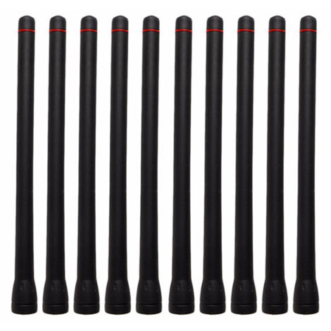 Antennes UHF 800MHz (lot De 2) Pour Radios Tait TP8110, TP8100, Etc. - Noires - Neuf