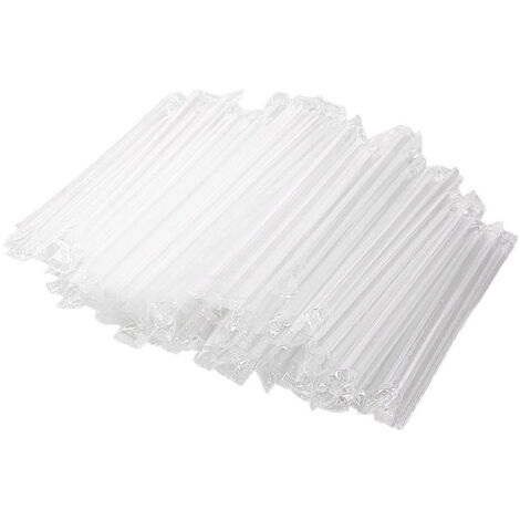 Pailles Jumbo BIO – 229 Mm X 9 Mm, Pour Smoothie Et Milkshake