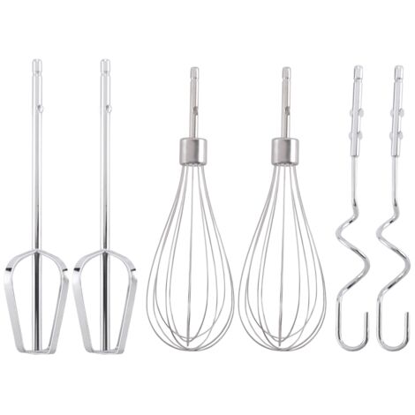 Fouets De Rechange Pour Batteur à Main Kenwood - Lot De 2, Acier Inoxydable 304, Longueurs 17,5/21,5/18 Cm
