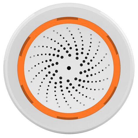 Détecteur De Mouvement 2 En 1 Avec Sirène 90dB - Alarme Sans Fil, Pile
