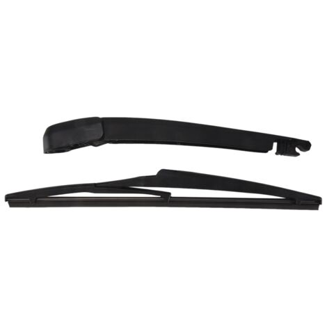 Kit Essuie-Glace Arrière Complet - Bras Et Lame De Rechange Pour Peugeot 206 106 306 207 208 Et Citroën C3