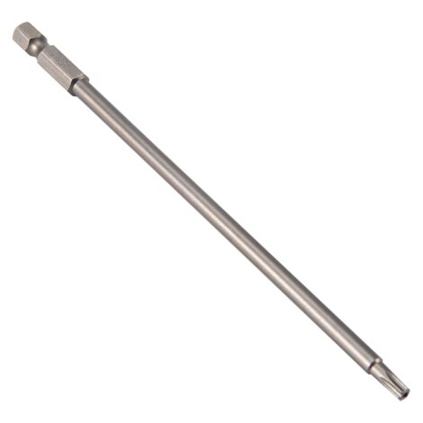 Lot De 5 Embouts Tournevis Magnétiques T25 Torx Sécurité - Longueur 150mm - Hex 1/4
