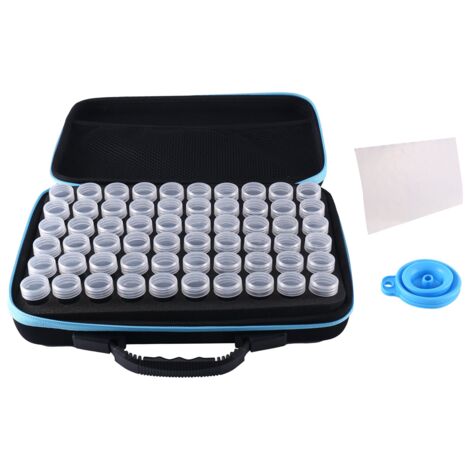 Boîte Organisatrice Pour Graines 60 Cases - Avec étiquettes Et Sac à Fermeture éclair - Pour Jardinage, Perles...