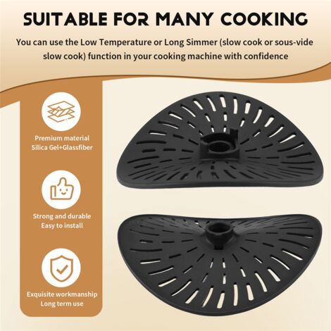 SyangKaitian Couvercle Sous-vide En Silicone 27,9 Cm – Compatible Anova Et Casseroles Standard, Anti-évaporation