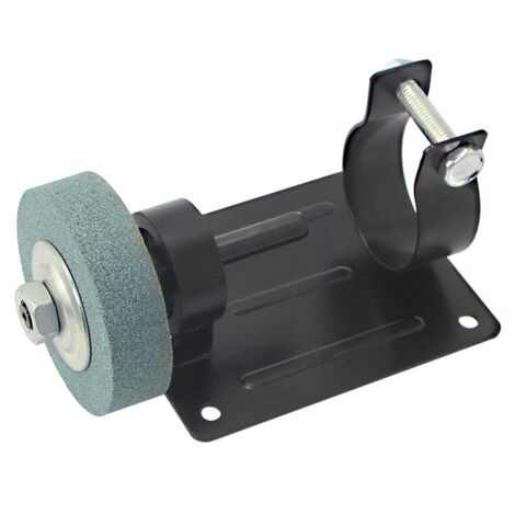 Kit Conversion Perceuse En Meuleuse/ponceuse Iyalezirk - Support + Meules Corindon Et Chlorure - Type A