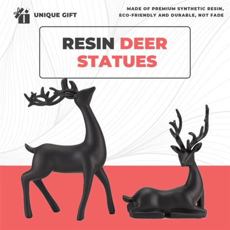 Générique Renne De Noël Wapiti Cerf Figurine Ornement Décor à