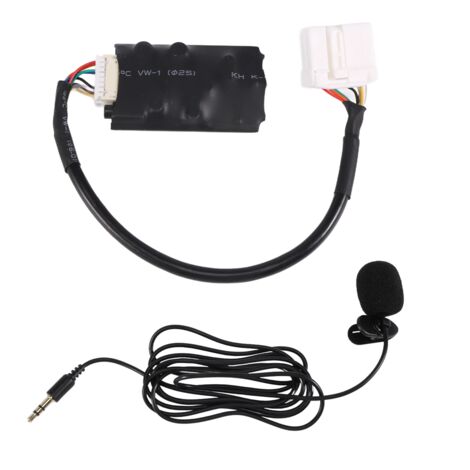 Module Bluetooth AUX Pour Autoradio Alpine/Pioneer - Avec Micro Mains Libres, Facile à Brancher En 2RCA - 4