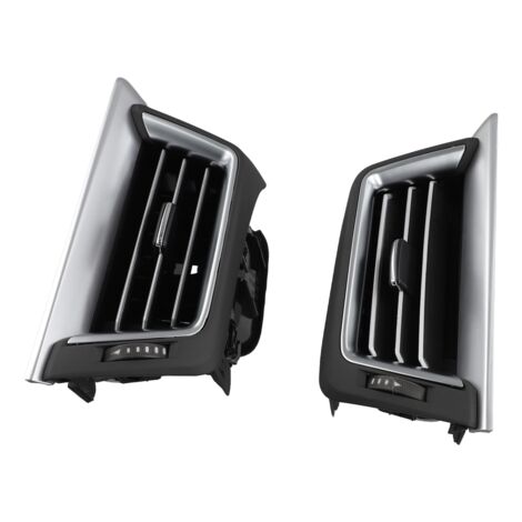Garnitures Ventilation Climatisation Pour Ford Ranger Everest Endeavour 2015-2020 - Motif Carbone - ABS - Pack De 4
