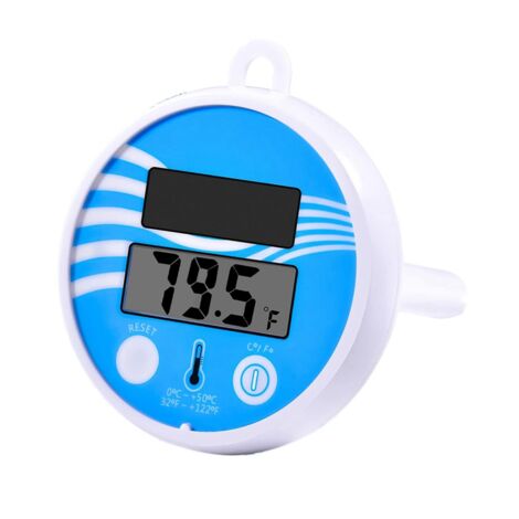Thermomètre de Piscine sans Fil Flottant Facile à Lire, Thermomètre de