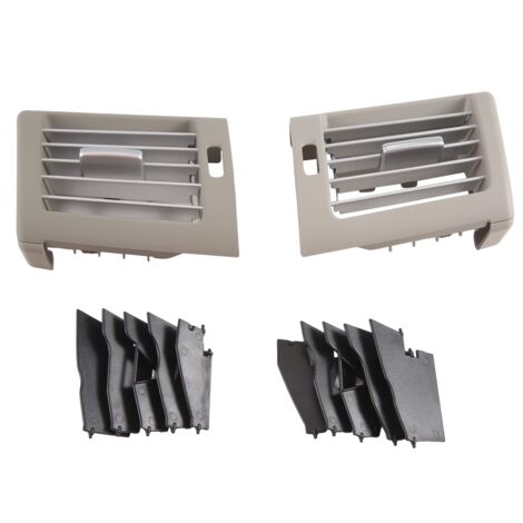 2 Clips De Sortie Climatiseur - Compatible Volkswagen MK5 2006-2011 (Réf 1K0819728, 1KD819704)