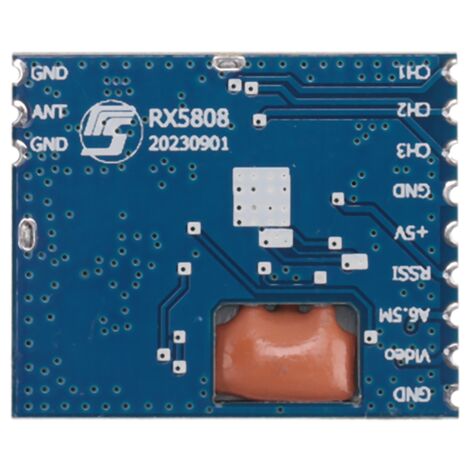Récepteur Audio Vidéo FPV 5.8G UVC OTG - Compatible Smartphone Android, 150 Canaux, Antenne Incluse
