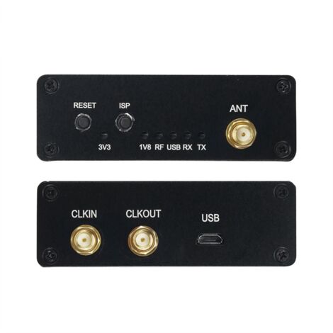 Récepteur SDR RTL-SDR Haute Stabilité 0.1KHz-1.7GHz - Avec Antenne Et Base - Alliage Aluminium, Alimentation USB - Pour Radio, Décodage Signaux