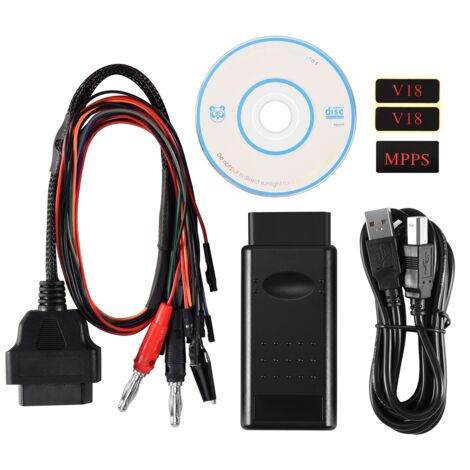 MPPS V18 MAIN+ TRICORE + MULTIBOOT avec ÉClater Tricore Câble Outil de ...