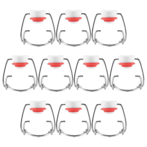 Lot De 10 Joints En Silicone Pour Bouchons De Bouteille - Anti-fuites, Universels, 1,3 X 1,3 X 0,7 Cm