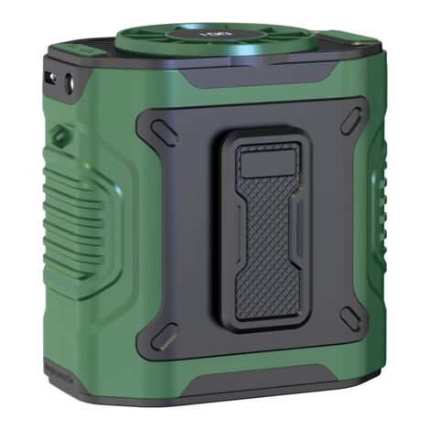 Ventilateur De Ceinture Portable 6000 MAh - Mains Libres, Clip De Taille, 3 Vitesses, Jusqu'à 20h D'autonomie