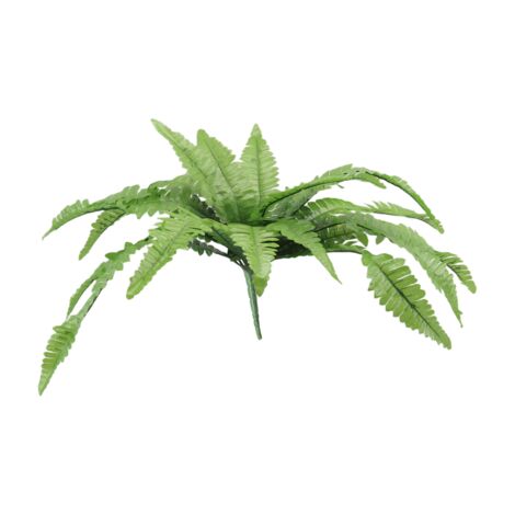 Fougère de Boston artificielle en piquet H 50 cm D 50 cm - Gamm vert