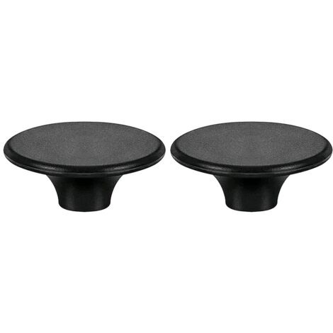 Lot De 5 Boutons De Levier à Bille Ronde En Bakélite Noire - Pour Remplacement Mac
