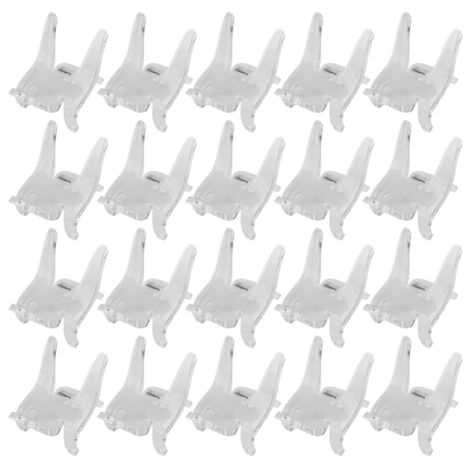 Lot De 20 Présentoirs à Cartes Avec Pinces, Supports Pour Photos Et Decoration De Table 94647746