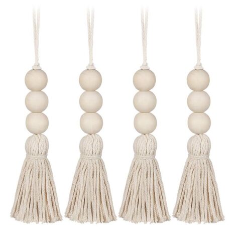 guirlandes de tassels rose et blanc décoration papier de soie