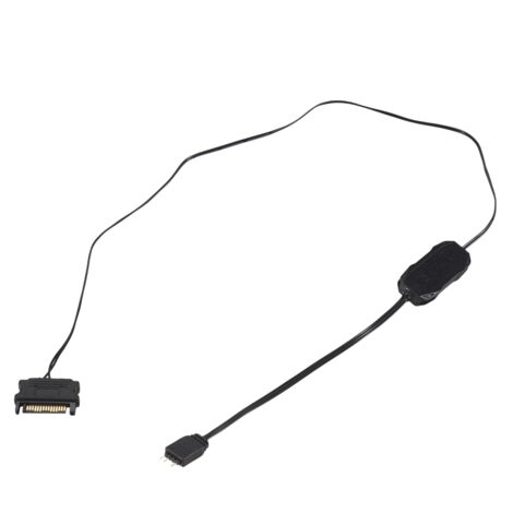 Contrôleur ARGB 5V 3 broches, Support SignalRGB OpenRGB ARGB, contrôleur de ventilateur HUB, alimentation SATA 8/16 voies pour Interface de carte mère étendue  44