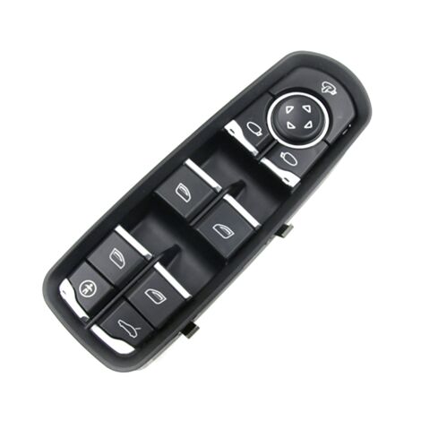 Bouton Interrupteur Lève-Vitre Électrique Pour Smart 454 (2004-2006) – Remplacement Noir Qualité ABS