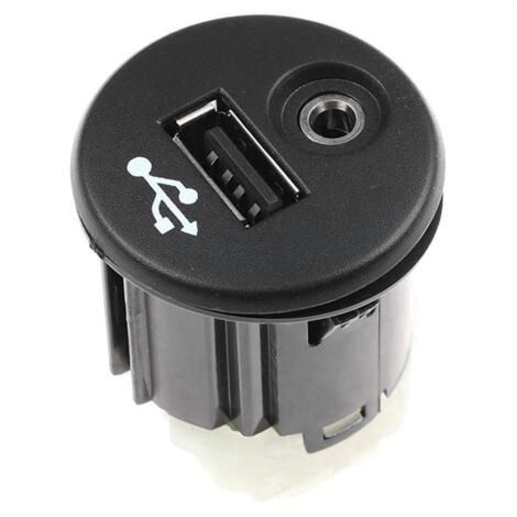Adaptateur Audio AUX Jack 3.5mm Pour Nissan - Modèles 370Z, Altima, Rogue, Etc. (2014-2019), Câble Inclus
