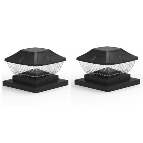 Lot De 4 Lampes Solaires Pour Poteaux – 2 Modes (Blanc Chaud/Froid) – Étanche IP65 – Pour Poteaux Bois 9-10 Cm – Jardin, Allée, Terrasse - 8