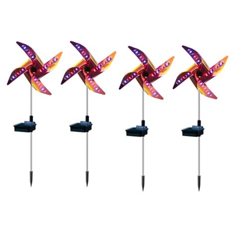 Lot De 4 Lampes LED Silicone Pour Poussette - Étanches, 3 Modes, Piles Incluses (2 Rouges, 2 Noires)